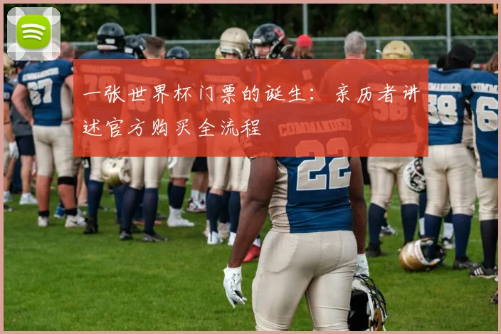 一张世界杯门票的诞生:亲历者讲述官方购买全流程