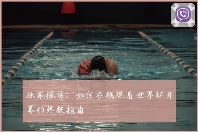 独家探访：如何在线观看世界杯开幕的终极指南